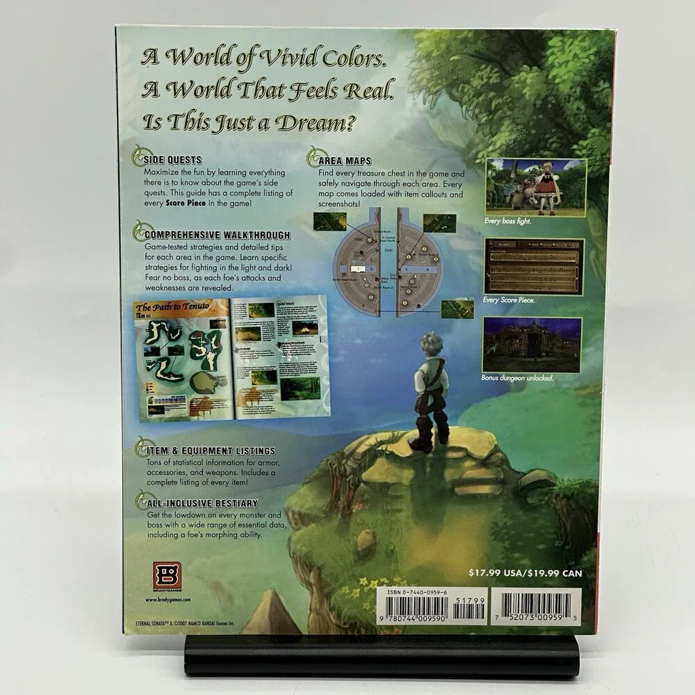Eternal Sonata - Brady Games - Official Strategy Game Guide Covers Xbox 360 Game